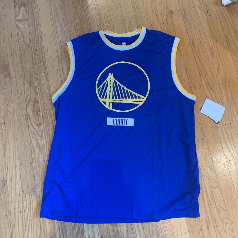 NWT Mens Golden State Warriors sleeveless shirt